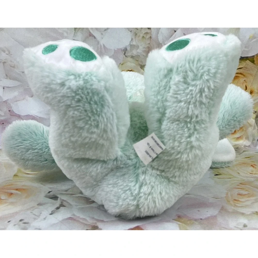 Walmart RABBIT Bunny Mint Green Plush Stuffed Animal Big Ears Embroidered EASTER